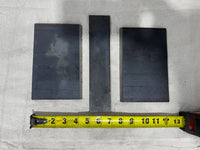 3/8" Weld Qualification Test Plate for AWS D-1.1 Limited Thickness with 1/4"x2" Backing Strip