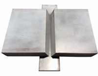 1" Weld Qualification Test Plate for AWS D1.1 Unlimited Thickness with 1/4"x2" Backing Strip