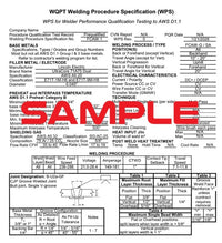 Mail-In Welder Certification Test Kit – 1" Unlimited Thickness – AWS D1.1 – 2 Position