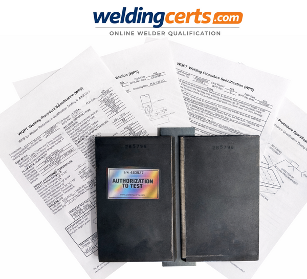 Mail-In Welder Certification Test Kit – 1" Unlimited Thickness – AWS D1.1 – 1 Position